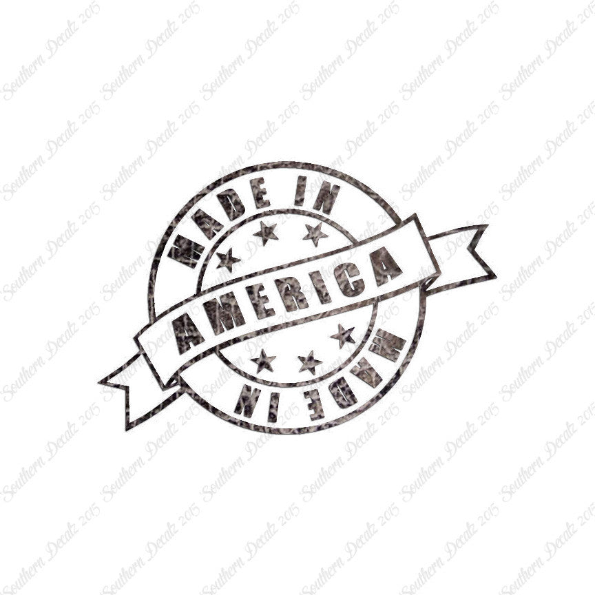 Made In America Stamp Logo