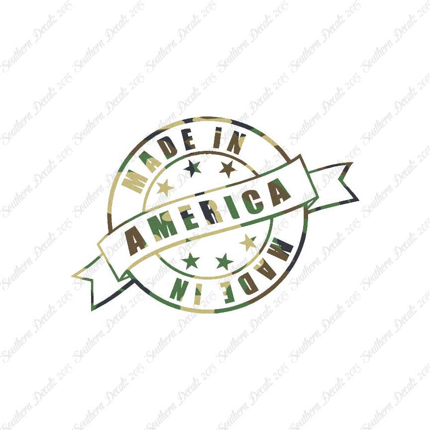 Made In America Stamp Logo