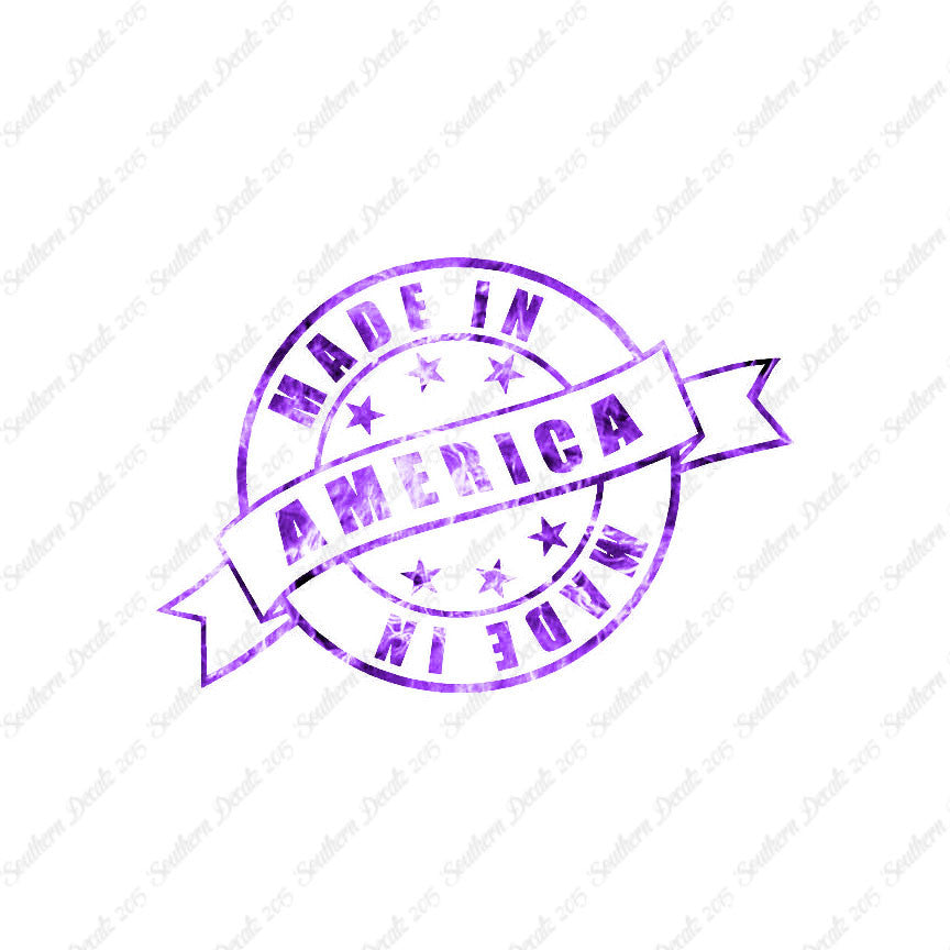 Made In America Stamp Logo
