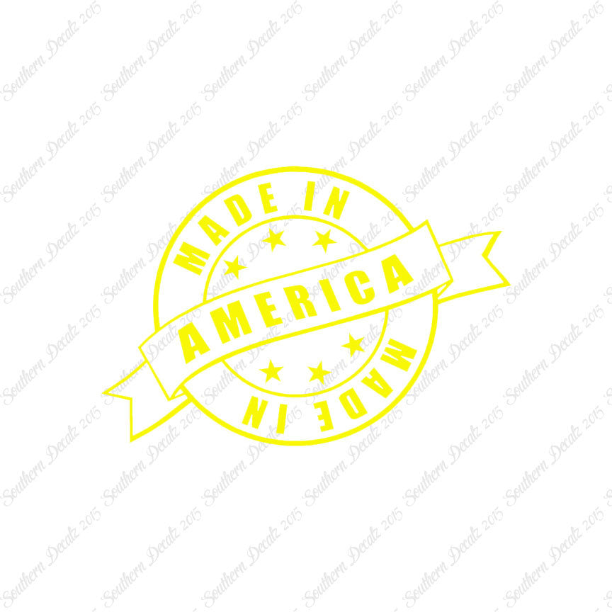 Made In America Stamp Logo