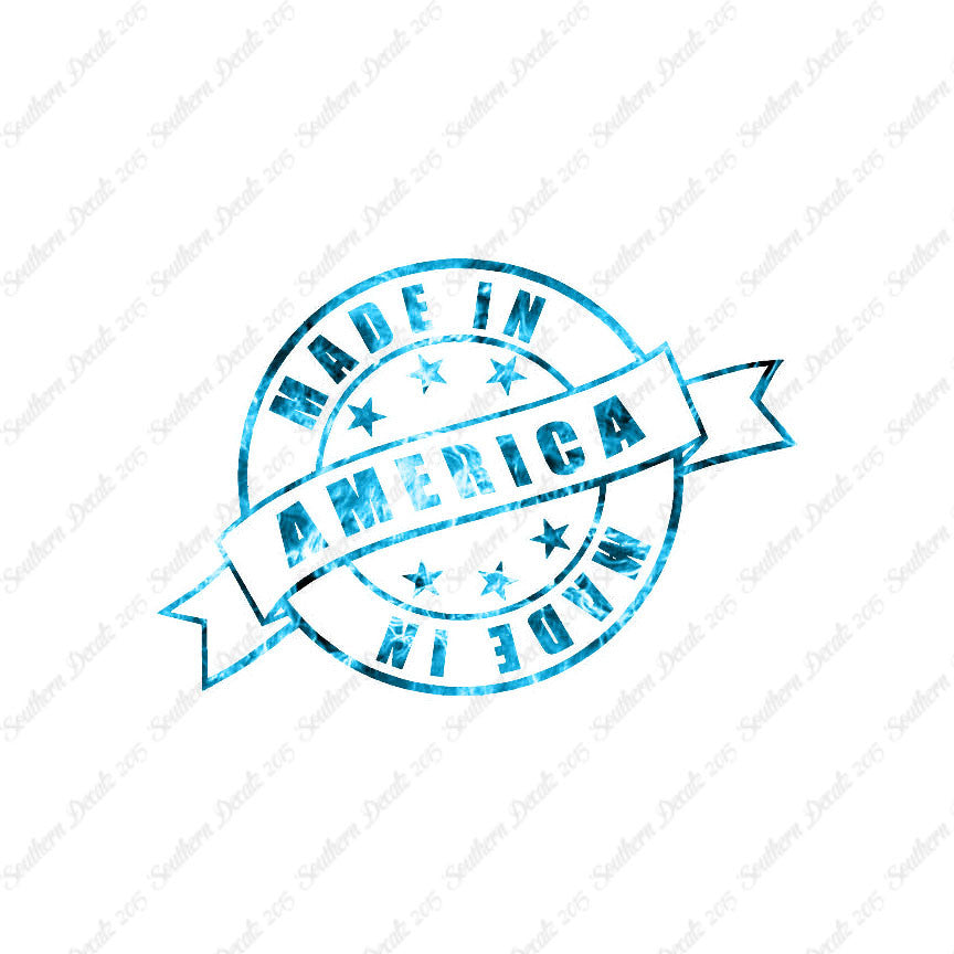 Made In America Stamp Logo