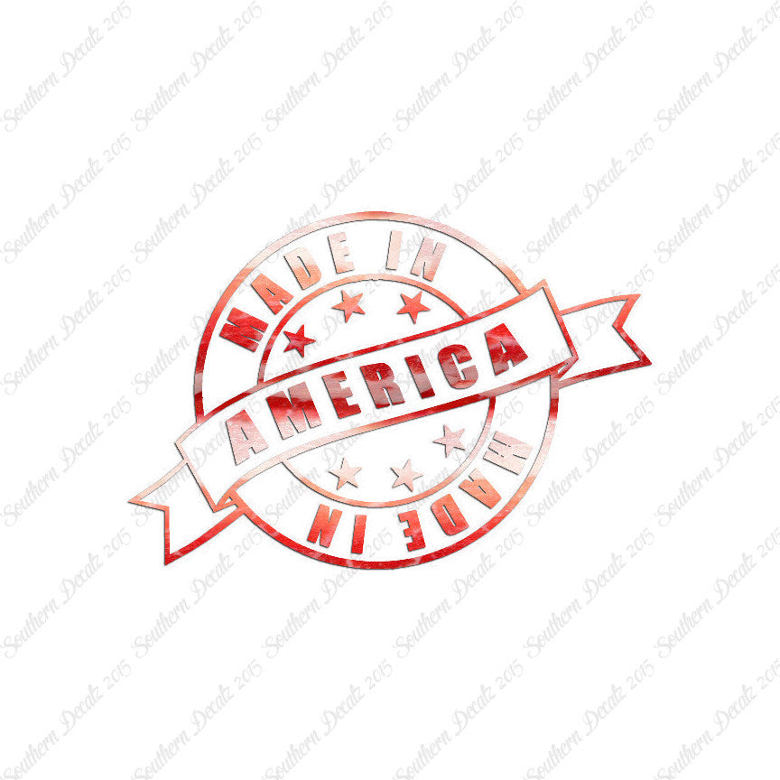 Made In America Stamp Logo