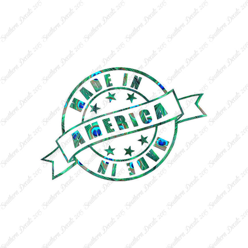 Made In America Stamp Logo