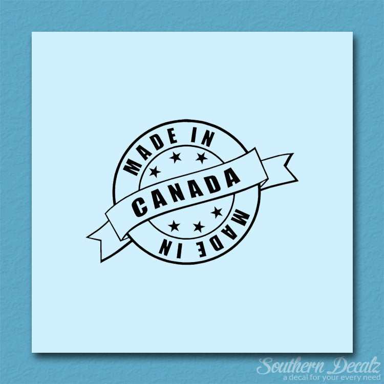 Made In Canada Stamp Logo