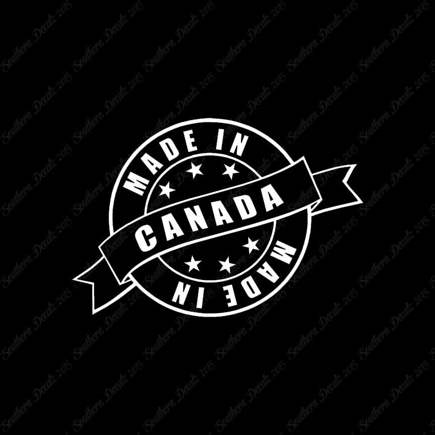 Made In Canada Stamp Logo