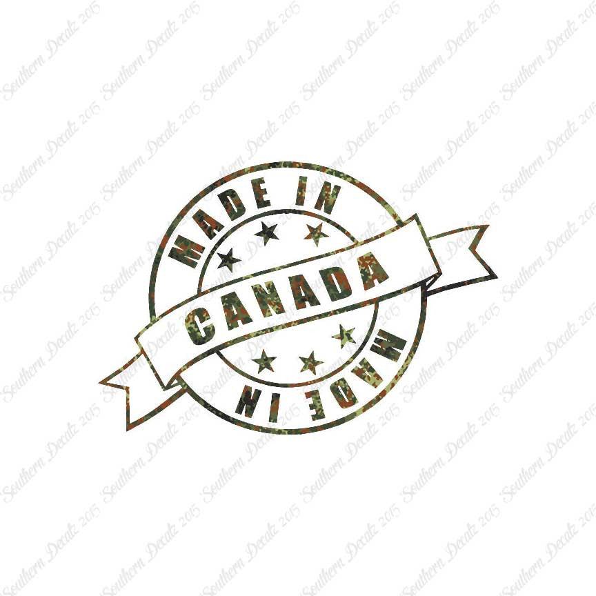 Made In Canada Stamp Logo