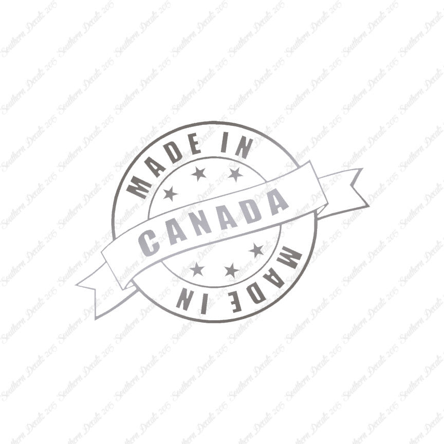Made In Canada Stamp Logo