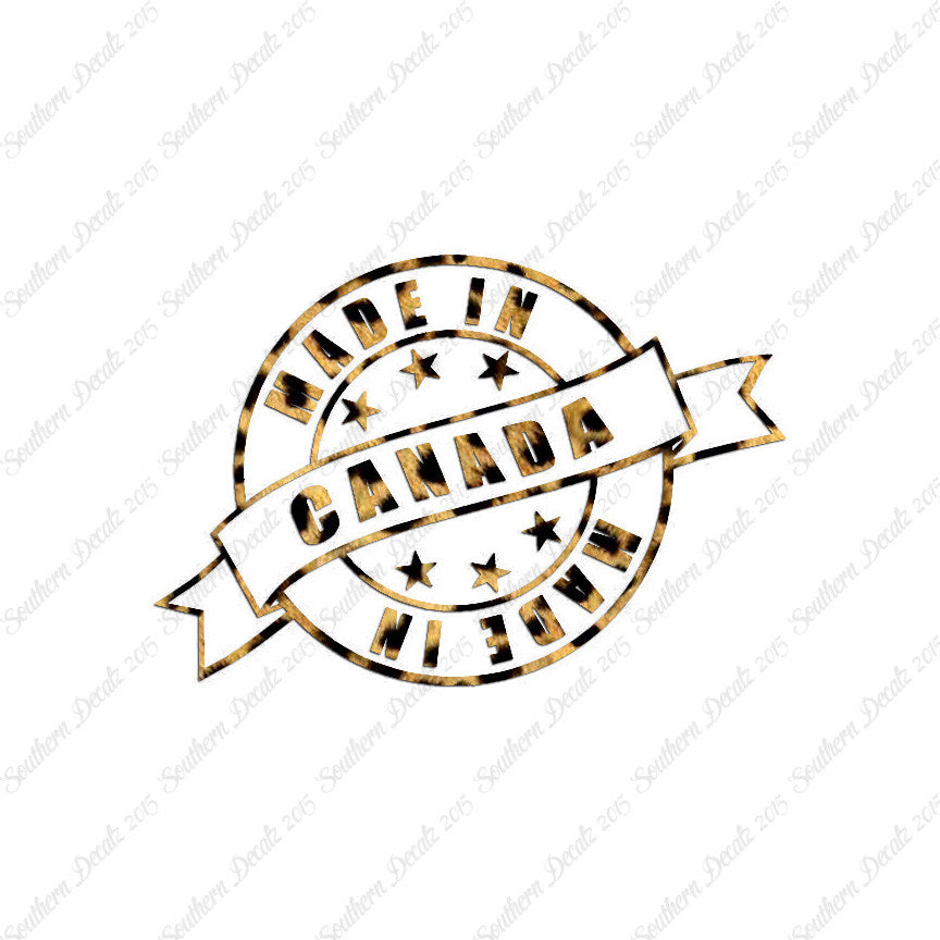 Made In Canada Stamp Logo