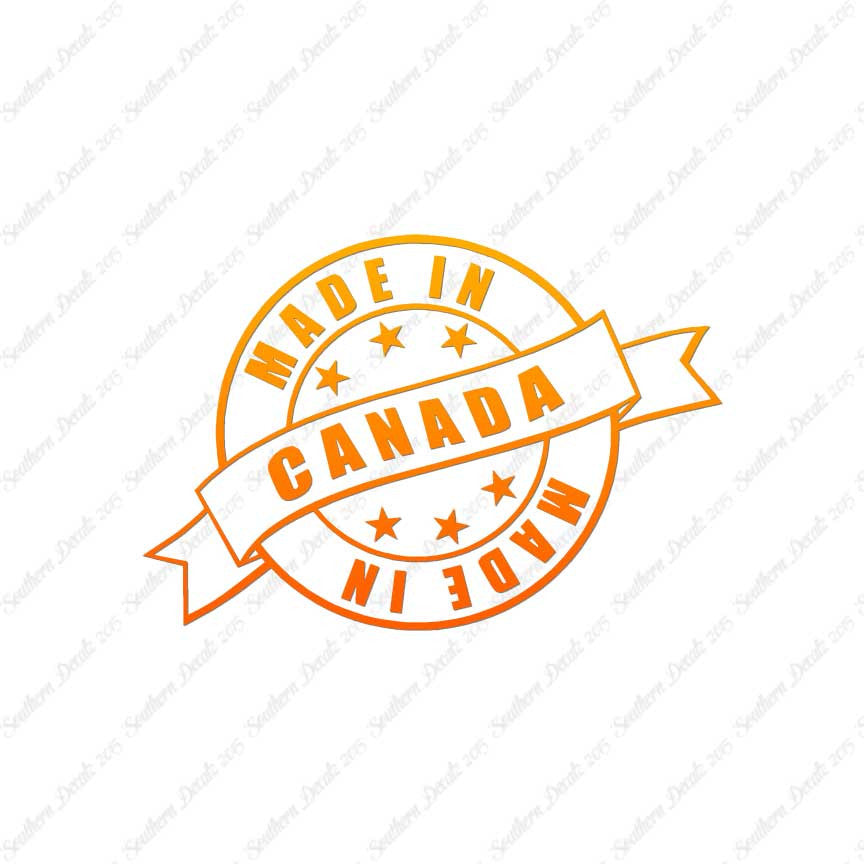 Made In Canada Stamp Logo