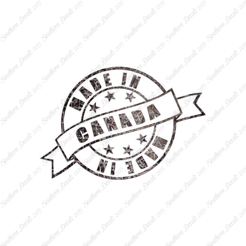 Made In Canada Stamp Logo