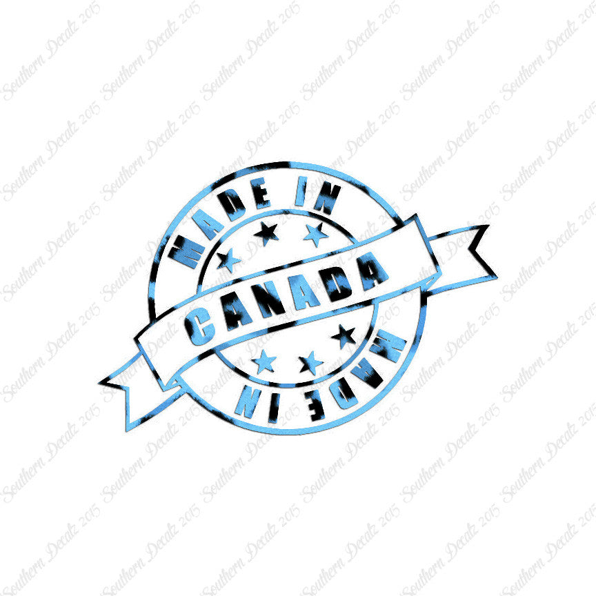 Made In Canada Stamp Logo
