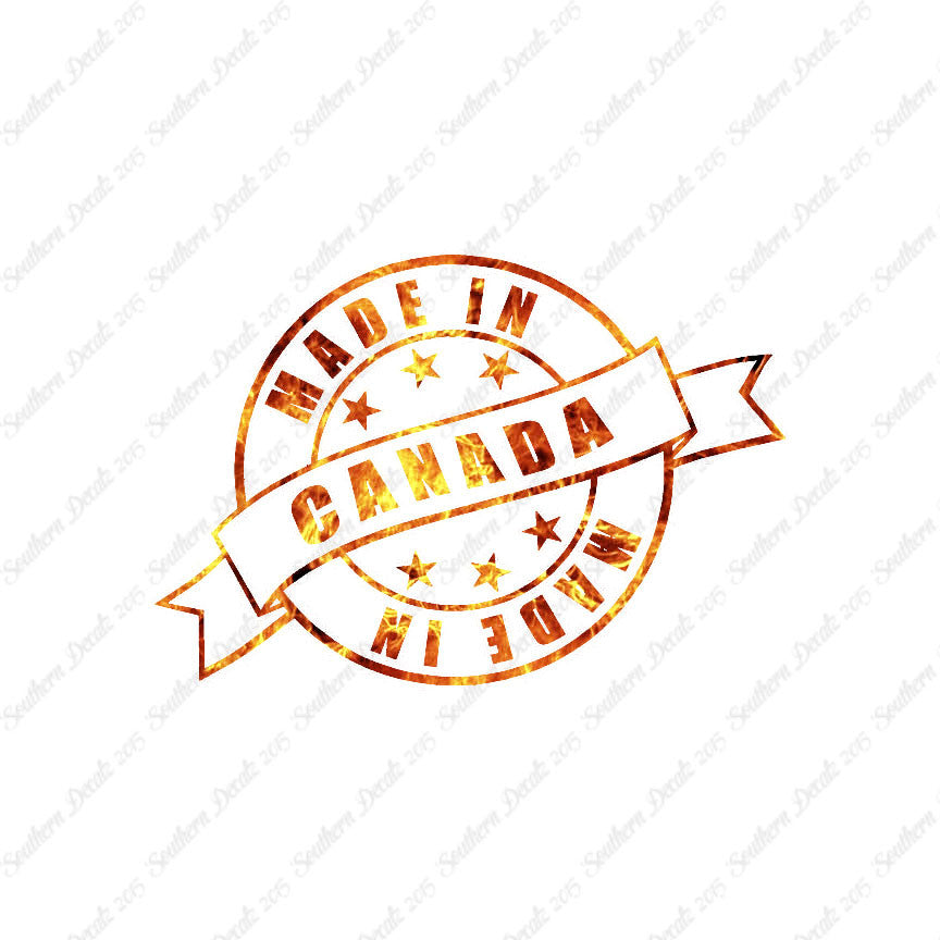 Made In Canada Stamp Logo