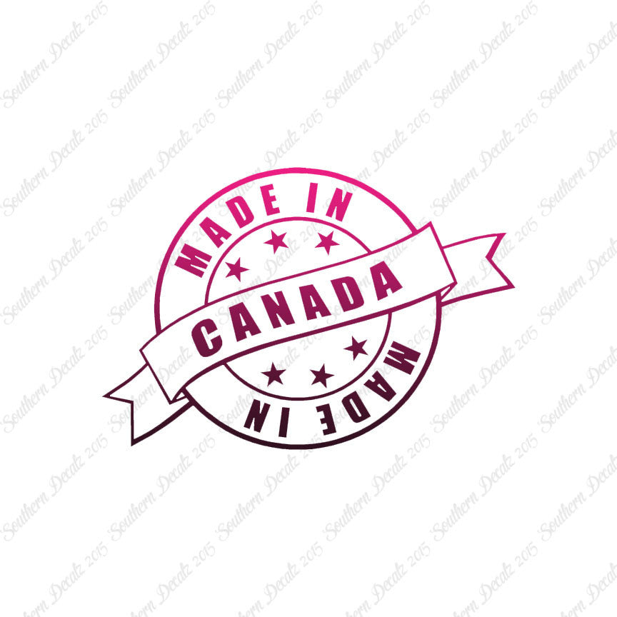 Made In Canada Stamp Logo