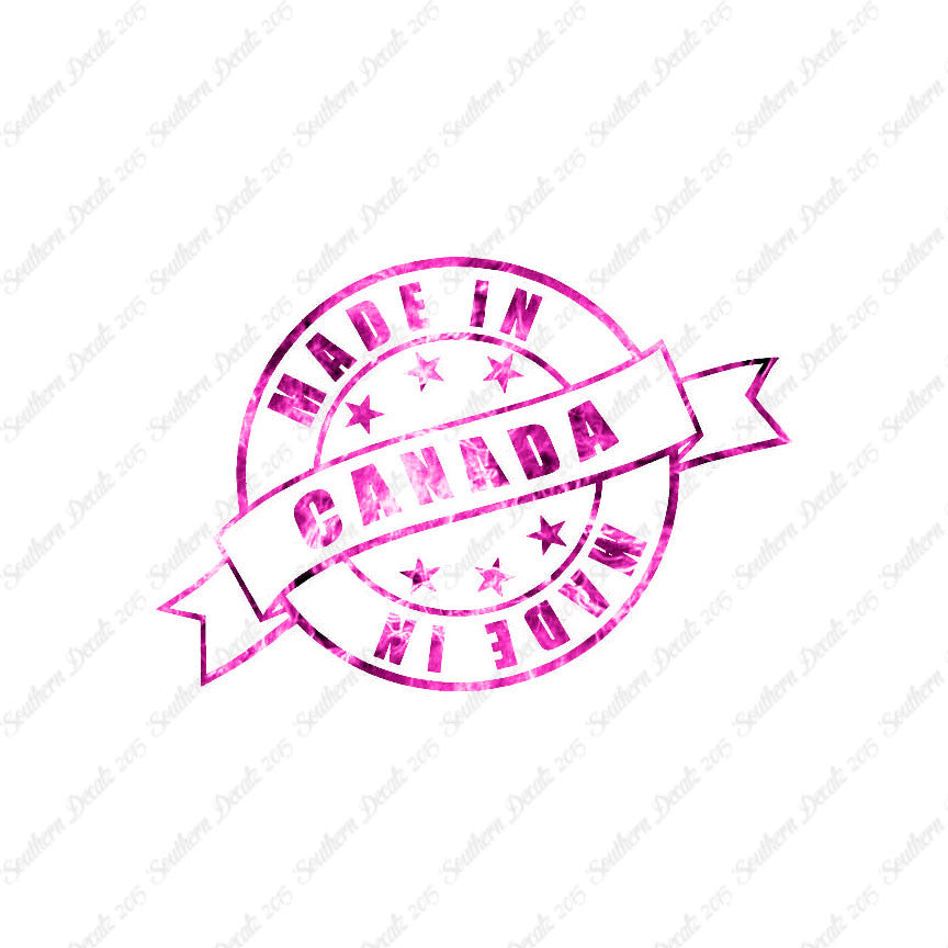 Made In Canada Stamp Logo