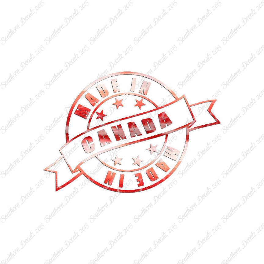 Made In Canada Stamp Logo
