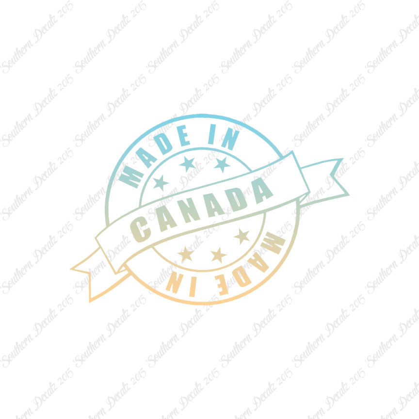 Made In Canada Stamp Logo