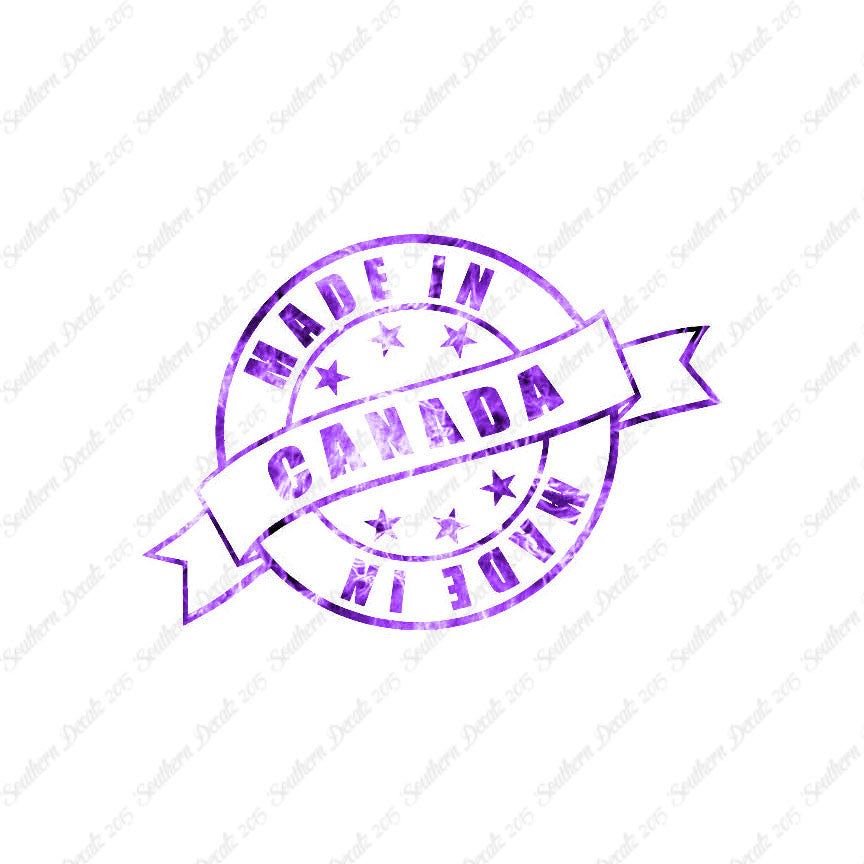 Made In Canada Stamp Logo