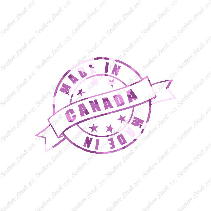 Made In Canada Stamp Logo