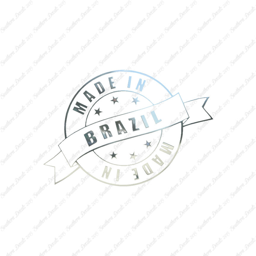 Made In Brazil Stamp Logo