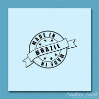 Made In Brazil Stamp Logo