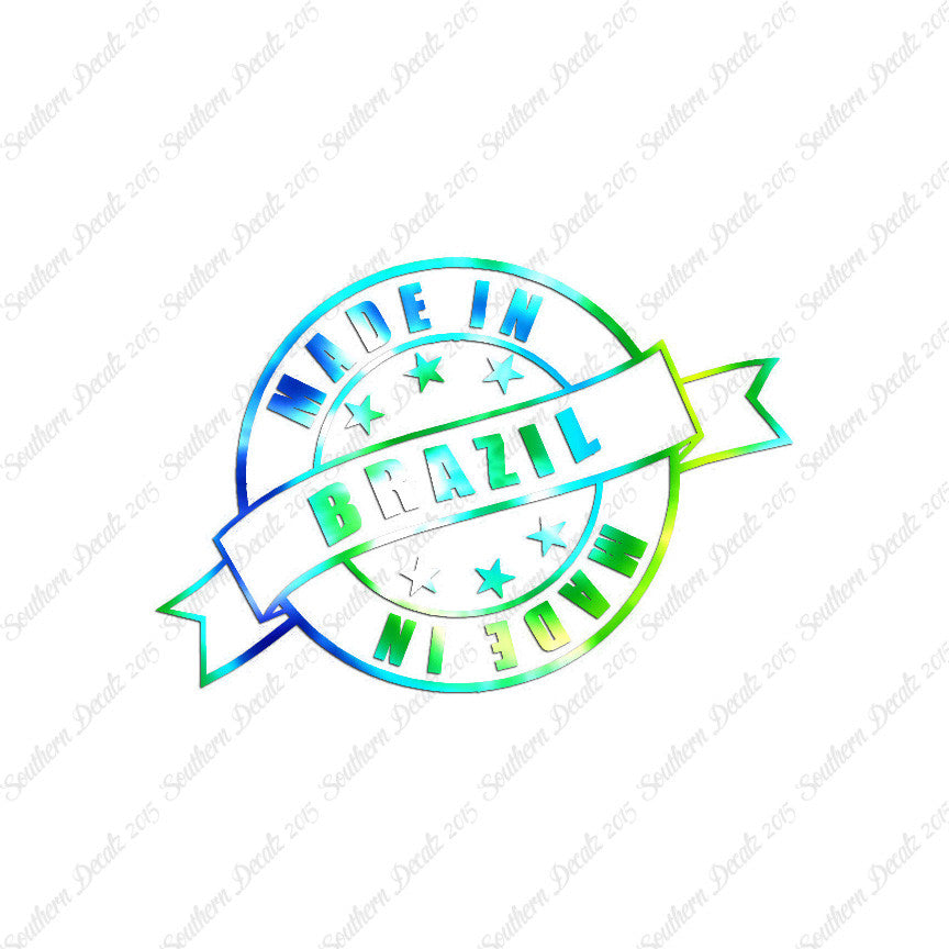 Made In Brazil Stamp Logo