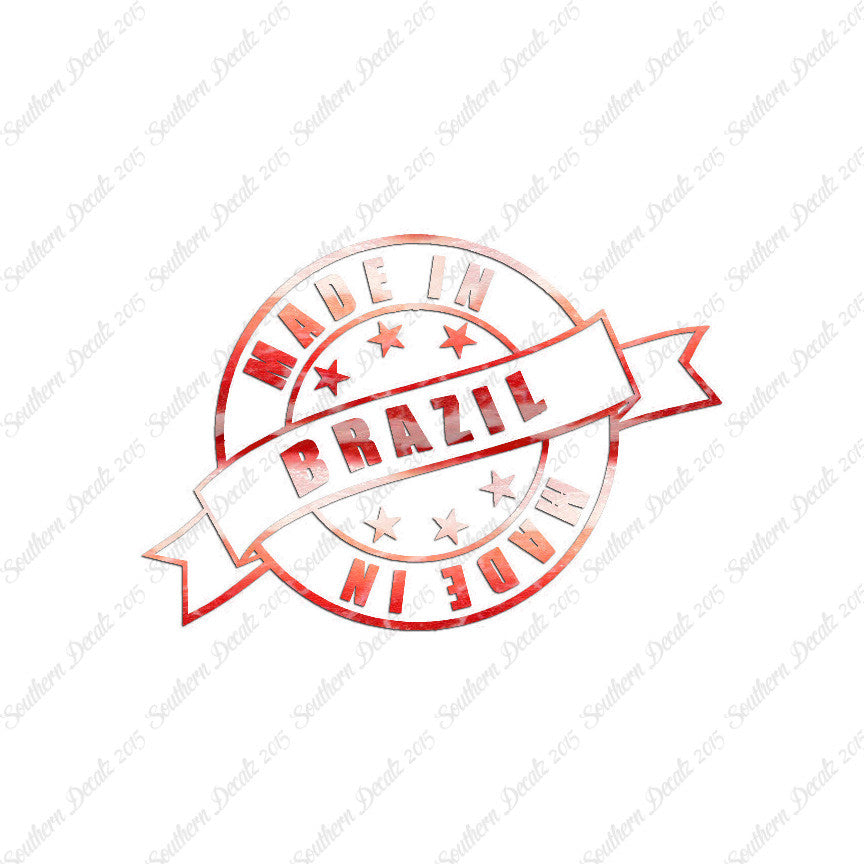 Made In Brazil Stamp Logo