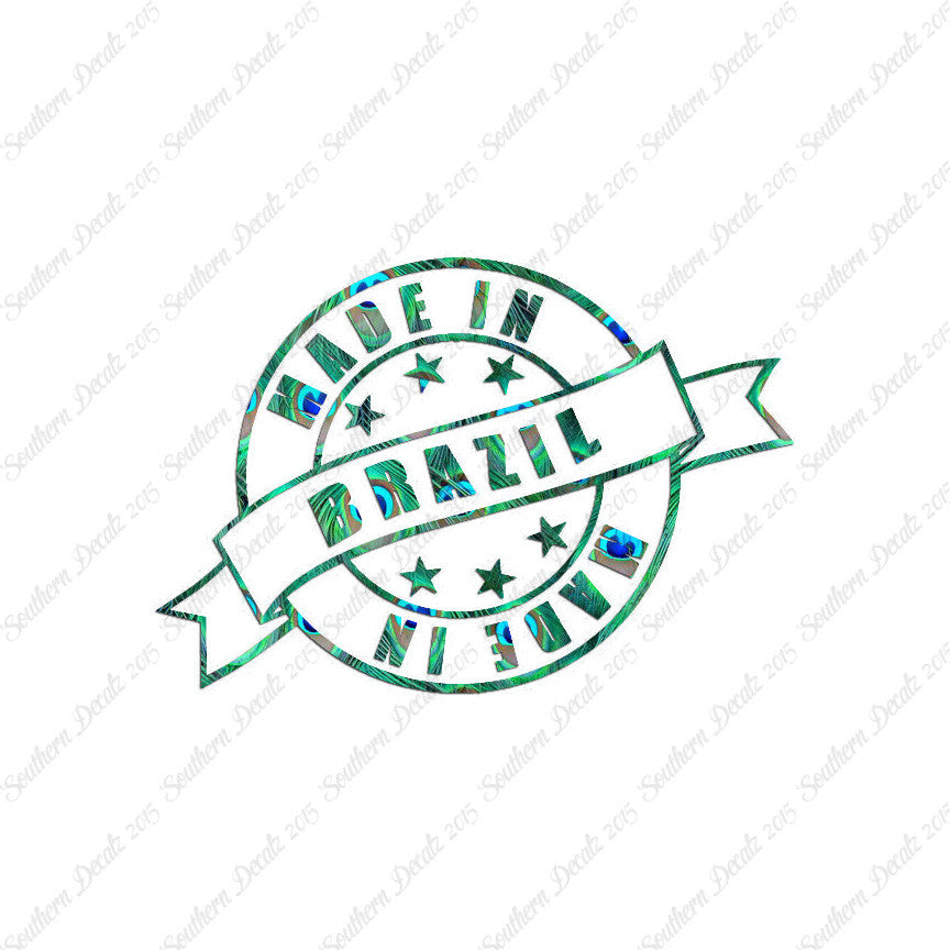 Made In Brazil Stamp Logo