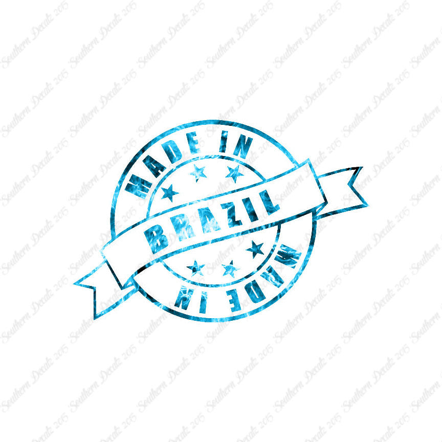 Made In Brazil Stamp Logo