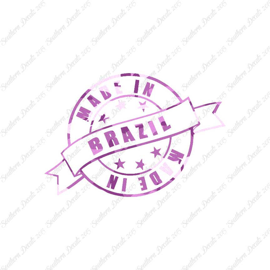 Made In Brazil Stamp Logo