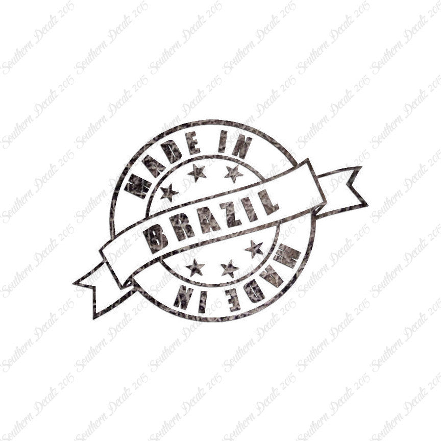 Made In Brazil Stamp Logo