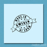 Made In Sweden Stamp Logo