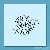 Made In Sweden Stamp Logo