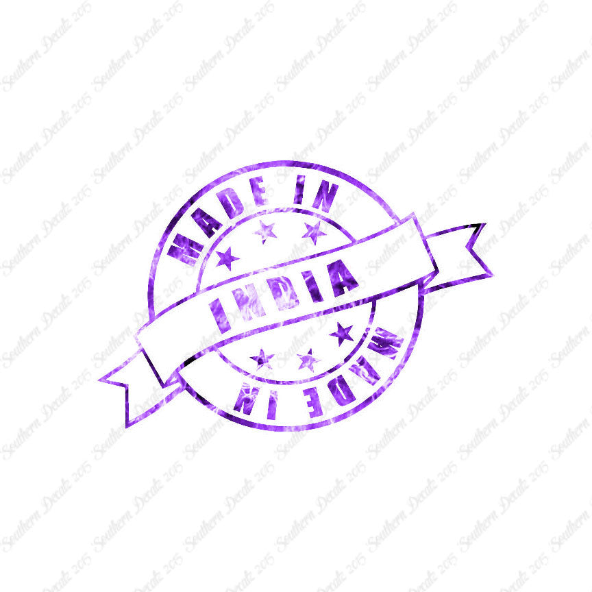 Made In India Stamp Logo