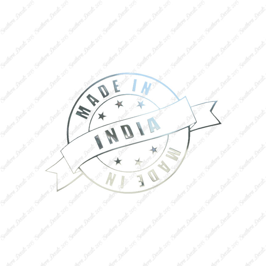 Made In India Stamp Logo