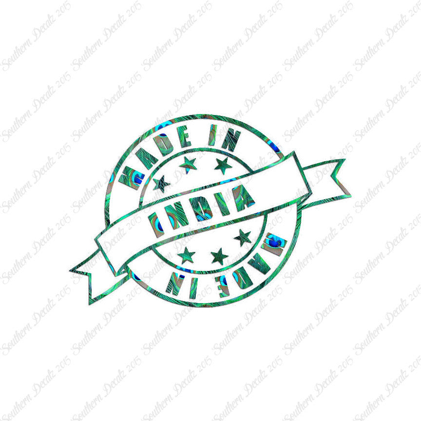 Made In India Stamp Logo