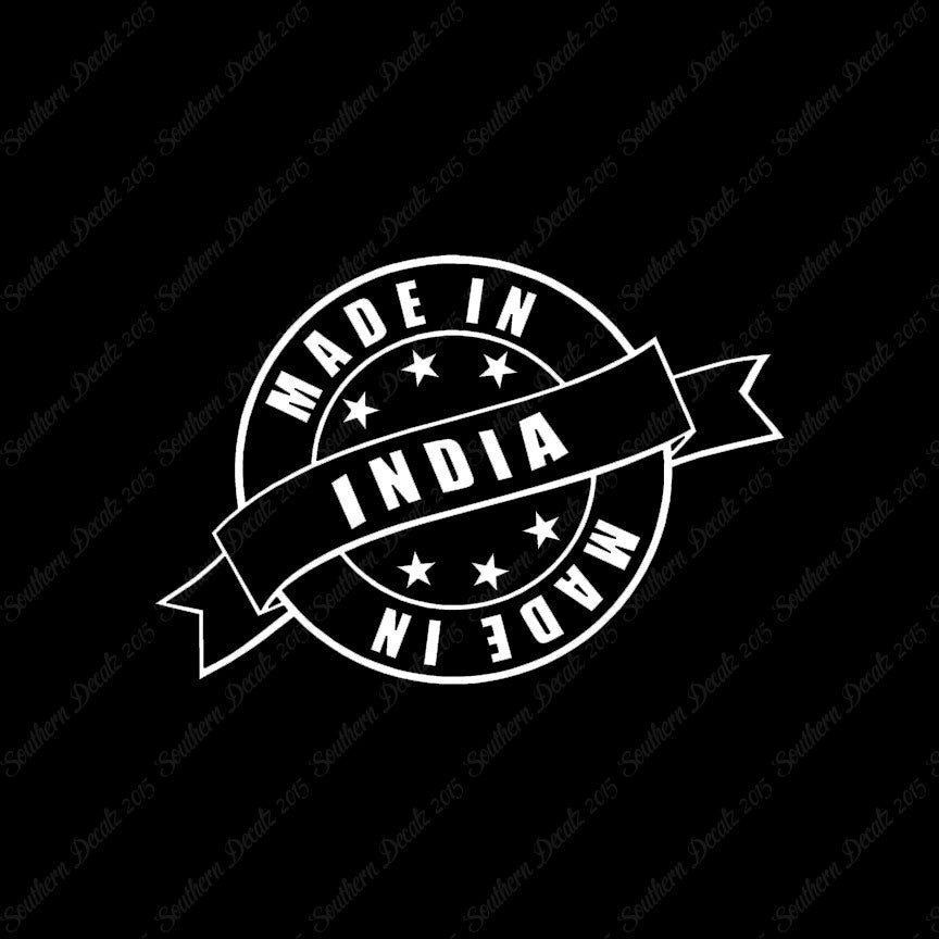 Made In India Stamp Logo