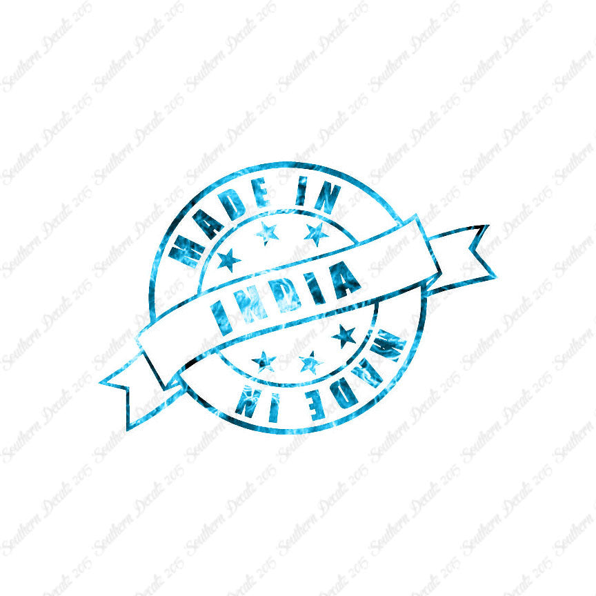 Made In India Stamp Logo