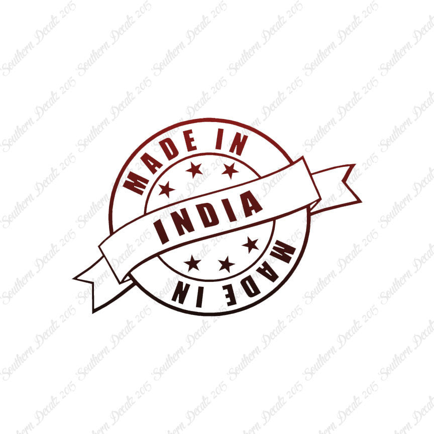 Made In India Stamp Logo