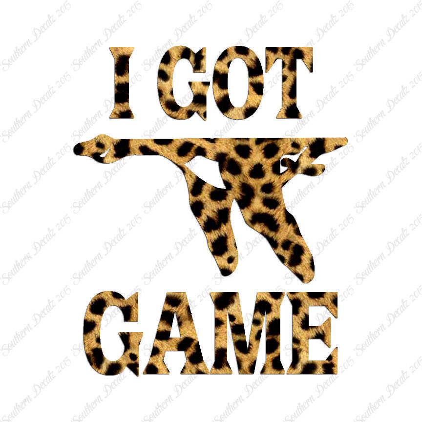 Got Game Goose Bird Hunting