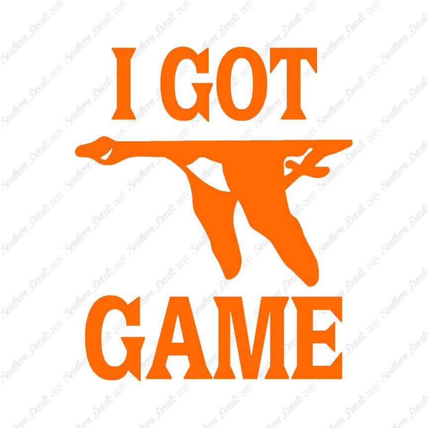 Got Game Goose Bird Hunting