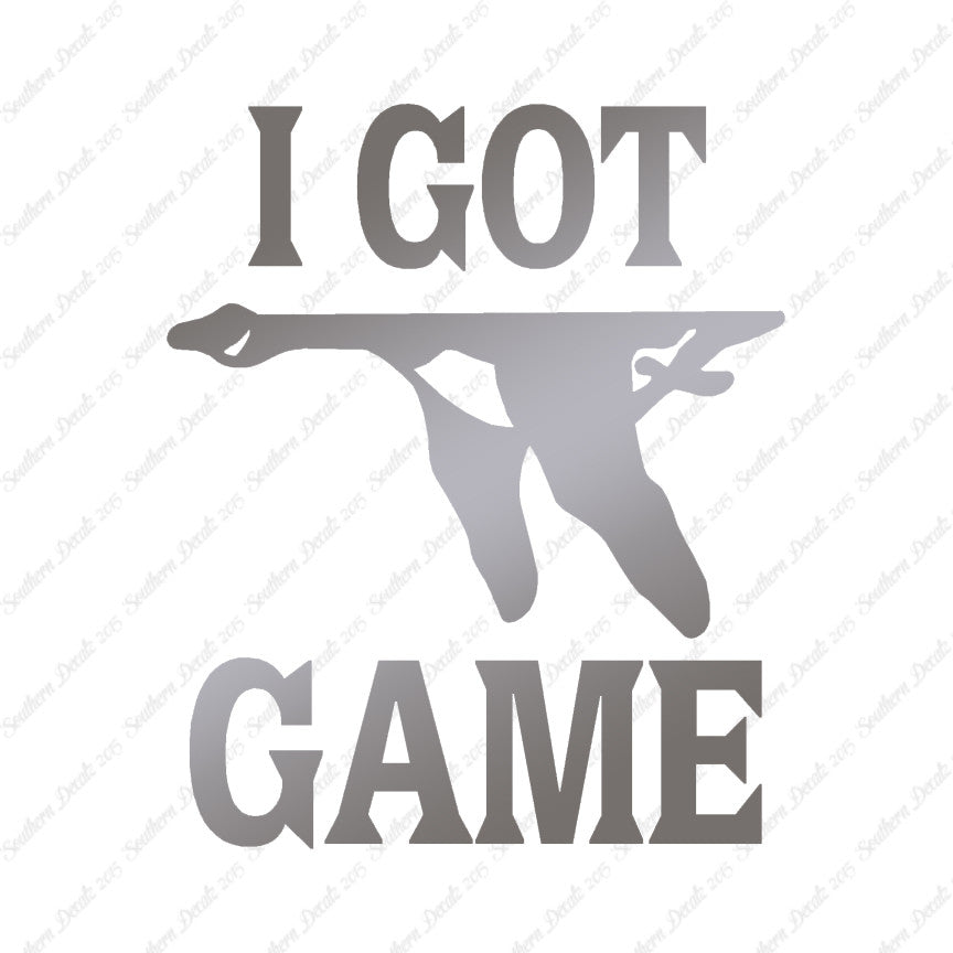 Got Game Goose Bird Hunting