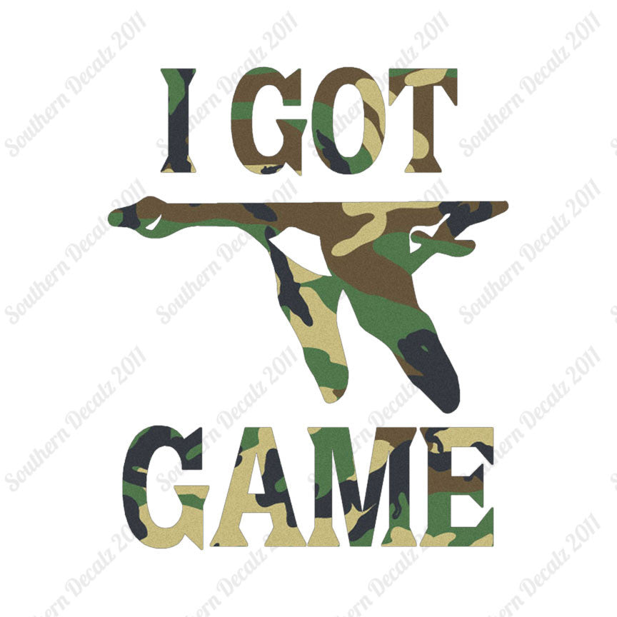 Got Game Goose Bird Hunting