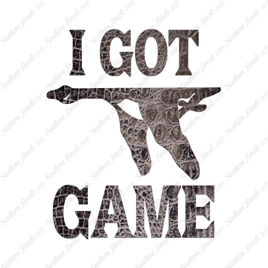 Got Game Goose Bird Hunting