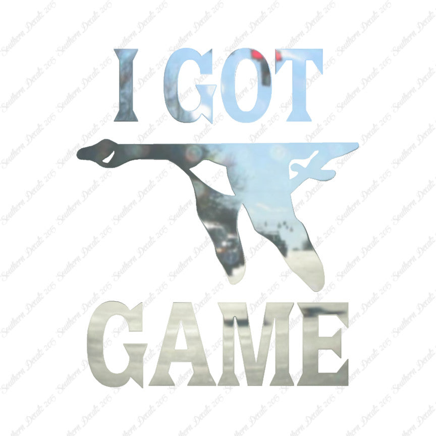 Got Game Goose Bird Hunting