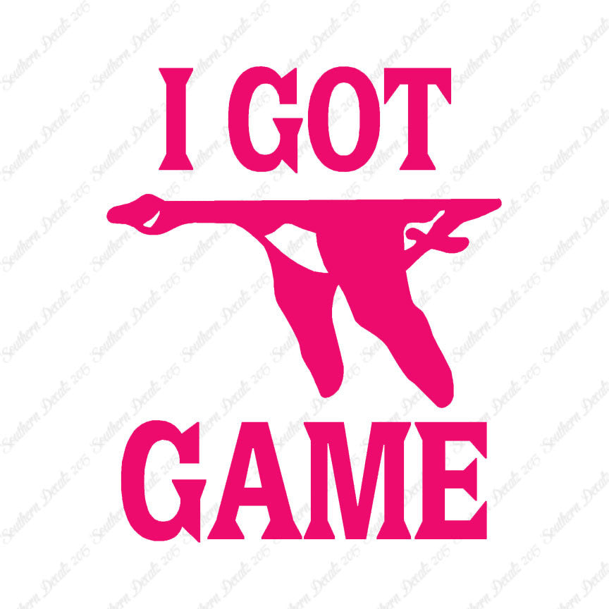 Got Game Goose Bird Hunting