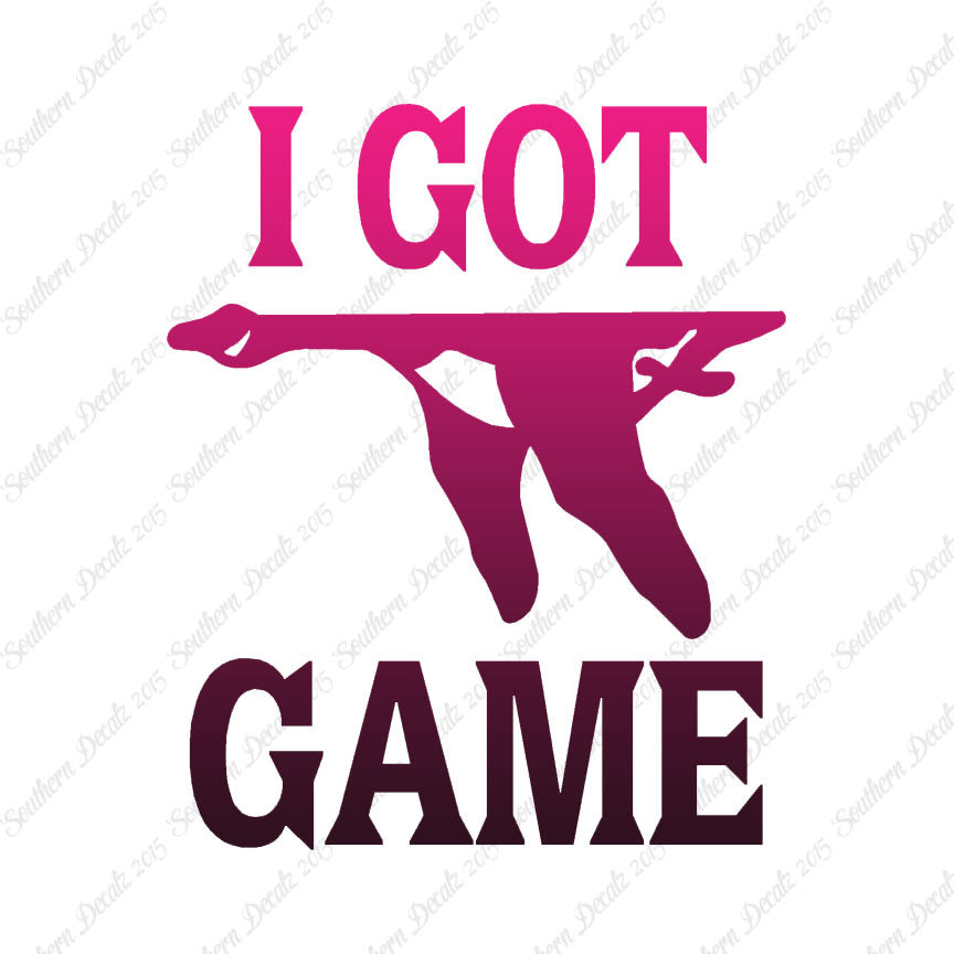 Got Game Goose Bird Hunting