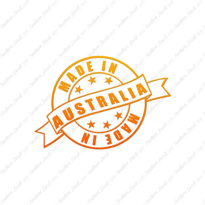 Made In Australia Stamp Logo