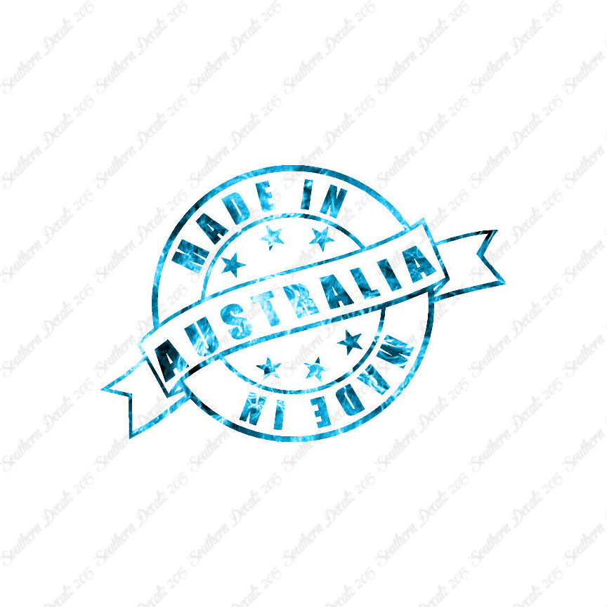 Made In Australia Stamp Logo