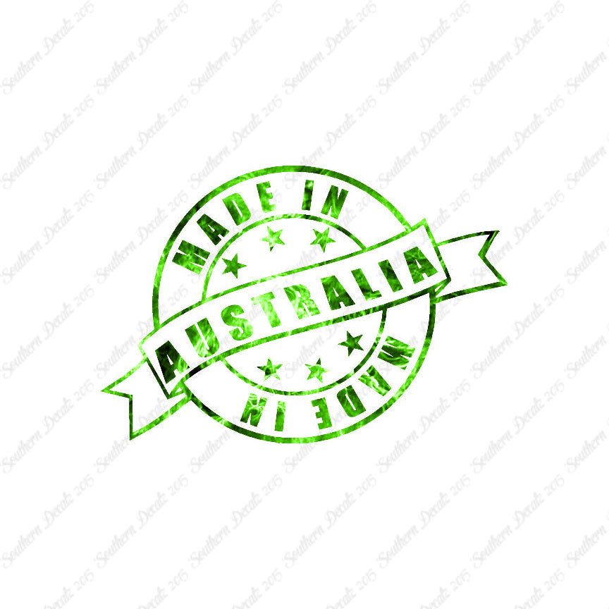 Made In Australia Stamp Logo