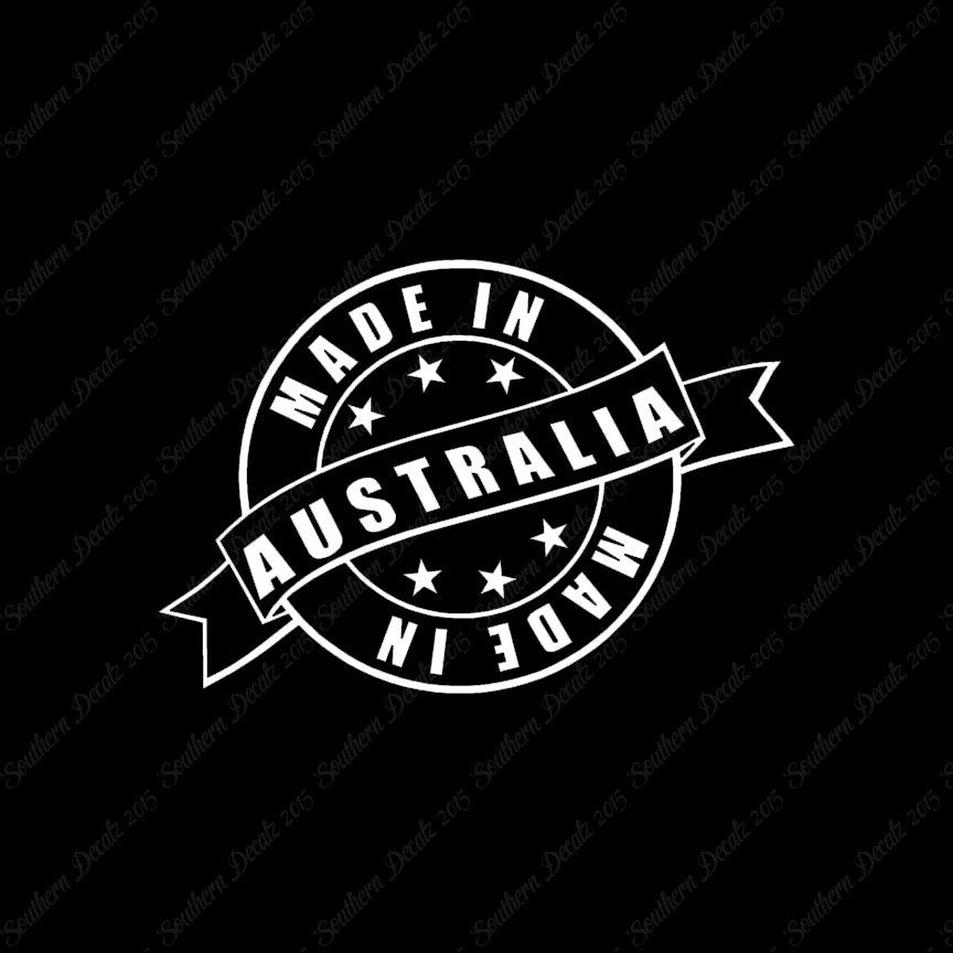 Made In Australia Stamp Logo